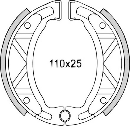 Szczęki hamulcowe sh503 (ft 01205)