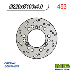 Tarcza hamulcowa przód suzuki burgman 125/250 02-05 (220x100x4) 3 otwory sr.10,5