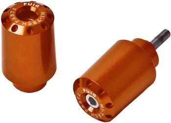 Ciężarki / Końcówki Kierownicy Długie Puig Uniwersalne Pomarańczowe