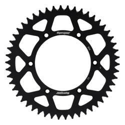 Zębatka tylna aluminiowa 7075-t6 (ergal) 808 50 suzuki rm/rmz (jtr808.50) kolor czarny