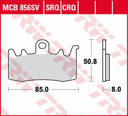 Klocki hamulcowe kh630 carbon racing bmw r 1200r/rs '14-'18, s 1000xr '17-, r 1200gs/adv '13-'18, r 1250r/rs '19-, ducati 899/959 panigale '