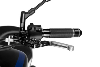 Regulowana Dźwignia Sprzęgła 3.0 Puig (Przedłużana, Wymaga Adaptera) Srebrno-Czarno-Czarna