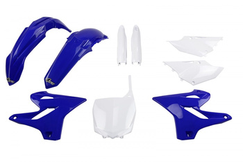 Komplet Plastików (Full Kit) Z Osłonami Teleskopów (Amortyzatorów) Yamaha Yz 125 '15-'21, Yz 250 '15-'21 Kolor Oem (Niebieski/Biały) (Ya319e999)