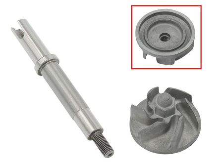 Bronco 2022/01 wałek i wirnik pompy wody honda trx 650 '03-'05, trx 680 '06-'22, muv 700/sxs 700 pioneer '09-'21 (19200-hn8-a60)