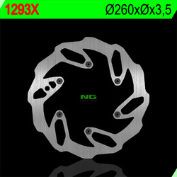 Tarcza hamulcowa przód beta rr enduro 250/300 '12-'19, 4t 390/400/430/450/480/498 (260x-x3,5) wave 6 otworów