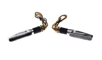 Kierunkowskazy led dynamiczne do motocykli chrom