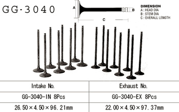 ZAWÓR WYDECHOWY SUZUKI GSXR 600 SRAD '97-00' (OEM: 12912-34E00) (1SZT.) (MADE IN JAPAN)