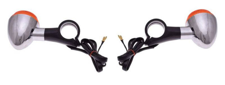 Kierunkowskaz chrom para Honda VT600 z opaską E11