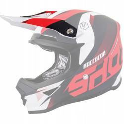 Części daszek (peak) do kasku furiouultimate red mat kolor czerwony mat