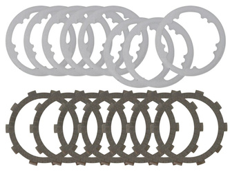 Psychic 2022/11 tarcze i przekładki sprzęgłowe (bez sprężyn) (komplet racing) ktm sx 125 '19-'21,