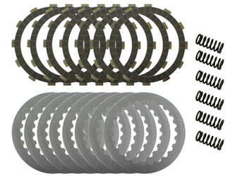 Psychic tarcze, przekładki i sprężyny sprzęgłowe (komplet) ktm sx/exc 525 05, sx 450 04-05 (ebs0154) (ebs5612) (ebs094;ebs210)