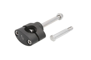 Mocowanie kierownicy śr. 28,6mm kolor czarny matowy (opakowanie zawiera jeden mostek) (616n)