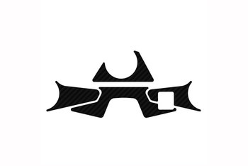 Radikal Osłona Półki Kierownicy Puig Suzuki Sv650x 18-22 Carbon