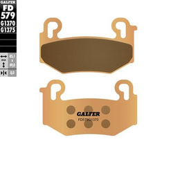 KLOCKI HAMULCOWE KH779 SPIEK METALICZNY (ZŁOTE) SRTEET BMW R 1300GS '23-'25, R 1300GS TRIPLE BLACK '23-'25; R 1300GS TROPHY '23-'25