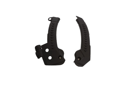 Osłony Ramy Husqvarna Tc 125 / 250 '23-'24, Te 150 / 250 / 300 '24, Fc / Tx / Fx / Fe 300 / 350 / 450 / 501 '24, Kolor Czarny