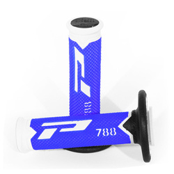 Manetki pg788 off road (22+25mm, dł.115mm) kolor biały/niebieski/czarny (trójskładnikowe) (pg788/17) (788-217)