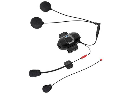 Interkom motocyklowy sf2 bluetooth 4.1 do 800m z uniwersalnym zestawem mikrofonów i szybkim mocowaniem ( bez radia fm ) ( 1 zestaw ) (el) - zastępuje sf2-02