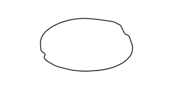 Uszczelka pokrywy sprzęgła (zewnętrzna) o-ring honda cr 250r '92-'01