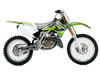 Komplet naklejek (oklein) kawasaki kx 125/250 '03-'08, dream 4 kolor zielony/czarny