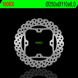 Tarcza hamulcowa tył kawasaki klz 1000 versys '16-'22 z 1000 '15-'22, z 1000sx zzr 1400 '06-'22 (250x110x6,0mm) (4x10,5mm) wave