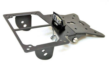 Mocowanie tablicy rejestracyjnej z oświetleniem