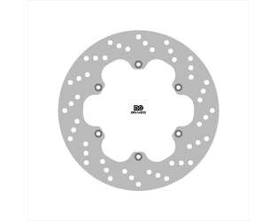 TARCZA HAMULCOWA TYŁ APRILIA AF1 125 '88-'93 (240X124X5MM) (6X6,25MM)