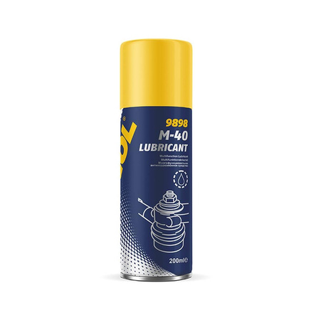 Mannol multi funktion m-40 200ml - środek smarujący, penetrant spray (9898) (24)