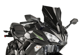 Szyba Sportowa Puig Do Kawasaki Ninja 650 17-19 Czarna