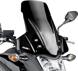 Szyba Turystyczna Puig Do Honda Nc700x / Nc750x 12-15 Czarna
