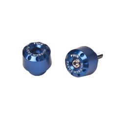 Ciężarki / Końcówki Kierownicy Krótkie Puig Do Yamaha Fz6, Mt, Xj I Innych- Niebieskie