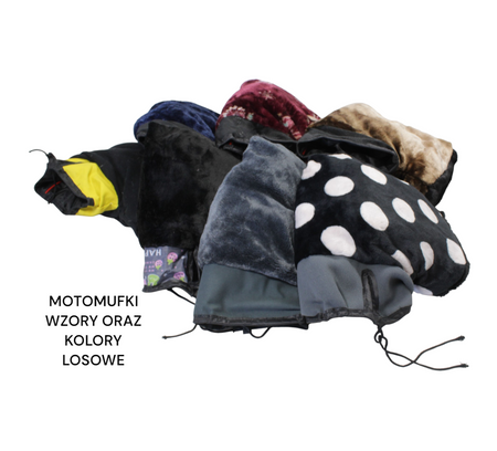 Motomufki Na Kierownicę Power Force Czarne