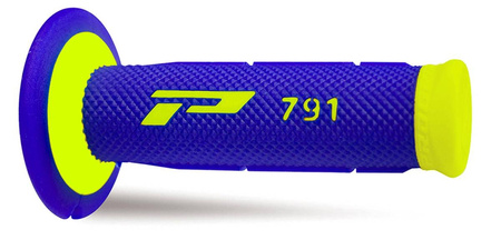 Manetki pg791 off road (22+25mm, dł.115mm) kolor żółty fluo / niebieski (dwuskładnikowe) (791-252) (pg791ylf/bl)