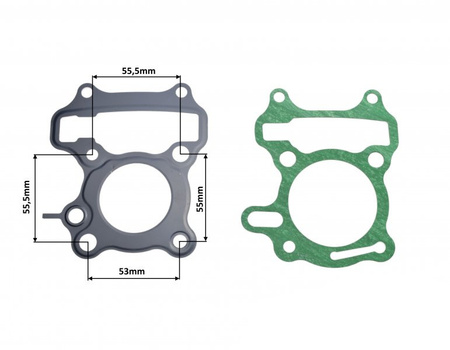 KOmplet uszczelek silnika skuter SYM Orbit Peugeot Kisbee 37mm