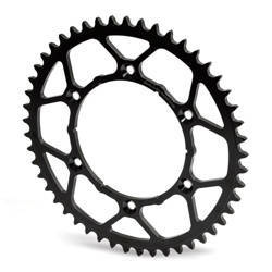 Zębatka tylna stalowa ultralight 4486 49 (448649) ktm sx 85 '04-'18, 105 xc '07-'11 kolor czarny (jtr895.49) (łańc. 428)