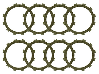 Psychic tarcze sprzęgłowe racing kawasaki kxf 250 (04-17), zx 6r, suzuki rmz 250 (04-15), rm 125 (02-12) (f1759r) (ebs4514r)