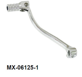 DŹWIGNIA ZMIANY BIEGÓW SUZUKI RMZ 250 '04-'06, KAWASAKI KXF 250 '04-'05 (OEM: 13156-0030) (KUTE ALUMINIUM) KOLOR SREBRNY (ANODOWANY)