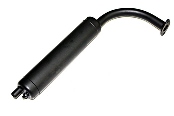 Tłumik power force (czarny) do silnika rowerowego  gy6sr0003