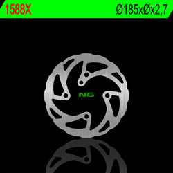 Tarcza hamulcowa przód beta evo 125/200/250 09-18, rev3 125/200/250/270 03-08, rev 4 250/300 07-16 (185x2,7mm) (4x10,5mm) wave