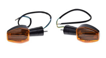 Kierunkowskazy przednie do motocykla Zipp Pro oraz innych komplet 12V 10W