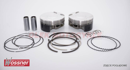 Wossner komplet tłoków polaris (4t) rzr 570 ranger/sportsman (2szt) (+1,00mm)