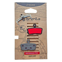 BIKE KLOCKI HAMULCOWE ROWEROWE ORGANIC MTB / SZOSA PÓŁMETALICZNE PASUJE DO AVID CODE (2011-2014) CODE R, SRAM CODE RSC / R (2017), GUIDE RE BR123