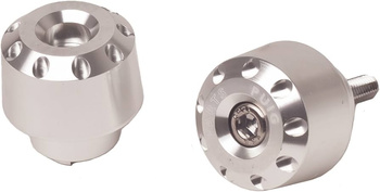 Ciężarki / Końcówki Kierownicy Krótkie Puig Do Bmw F800r 15-20 Srebrne