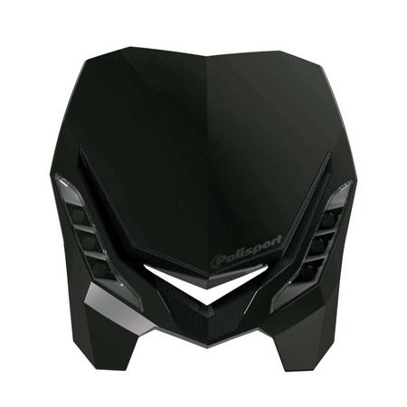 Lampa przednia model e-blaze led (żarówka led) kolor czarny