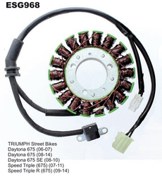 Uzwojenie alternatora (stator) triumph daytona 675 (06-14) , street triple 675 (07-11), street triple r 675 (09-14)