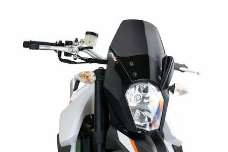 Szyba owiewka puig do ktm 990 supermoto / r 09-19 mocno przyciemniona