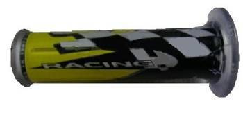 Manetki 01687-hrg (120 mm/22 mm) kolor czarny/szary/żółty