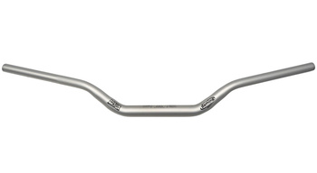 DOMINO KIEROWNICA ALUMINIOWA (ERGAL 7075) FATBAR 28MM WYSOKA KOLOR SREBRNY