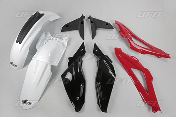 Komplet plastików husqvarna tc 4t '08-'10 kolor oem (biały/czerwony/czarny) (hu607e999)