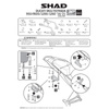 Stelaż do kufrów bocznych Shad 3P do Ducati Multistrada 1260 / Enduro ( 2018 - 2020 )