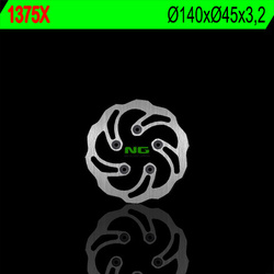 Tarcza hamulcowa tył ktm sx 50 '08-'13 (140x45x3,2) (5x6,5) wave